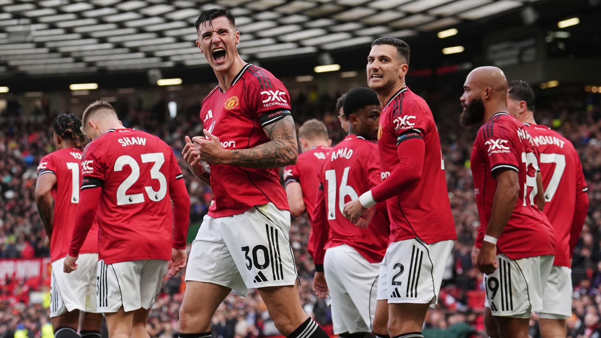 Man Utd đánh bại Sunderland 2‑0, Amorim có chiến thắng thứ 50